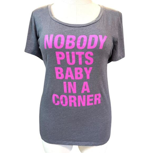 Torrid Dirty Dancing Movie Nobody Puts Baby In a Corner Graphic T Shirt Tee 3X - Picture 1 of 3
